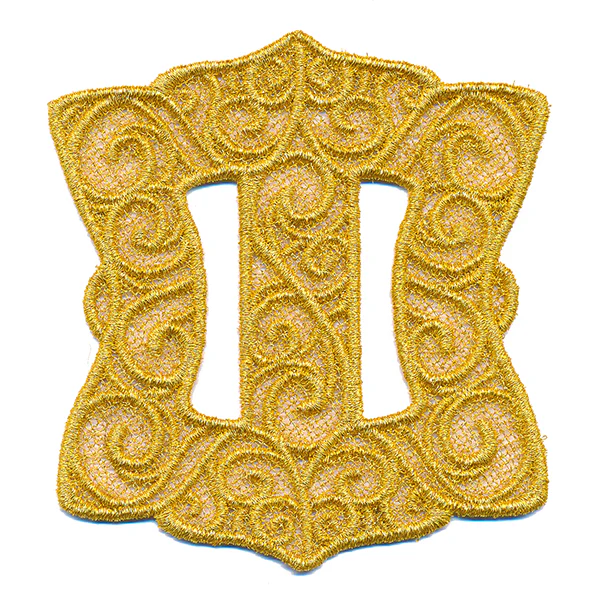 Shimmering Santa Buckle (Lace) - Image 5