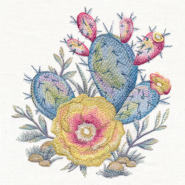 Silvered Sunrise Cactus Blossom - Image 2
