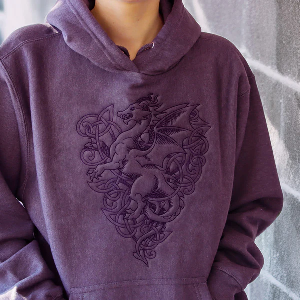 Simple Heraldic Knotwork Dragon - Image 9
