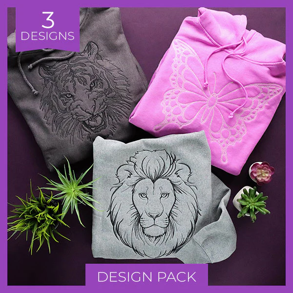 Simple Wildlife (Quilting) Design Pack - Image 9