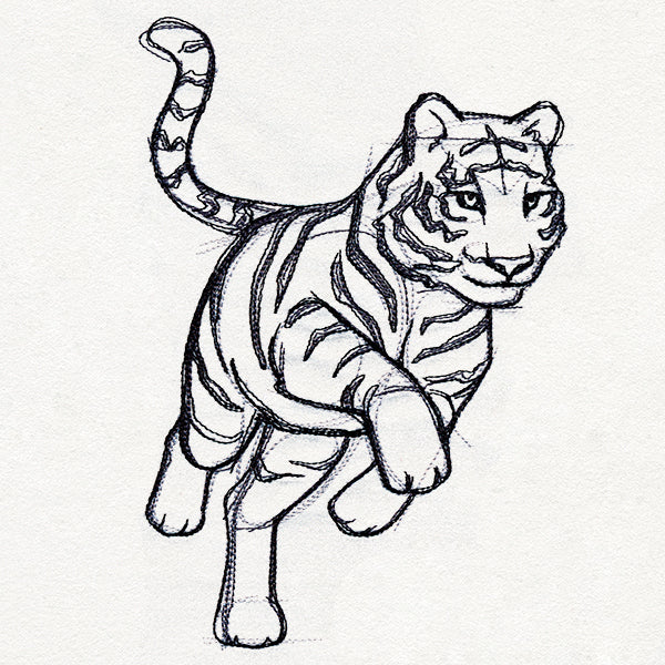 Sketchwork - Tiger - Image 4