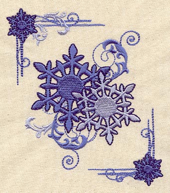 Snowflake Swirls - Image 2