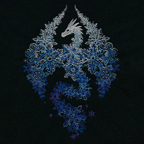 Snowflakes & Winter Dragon - Image 7