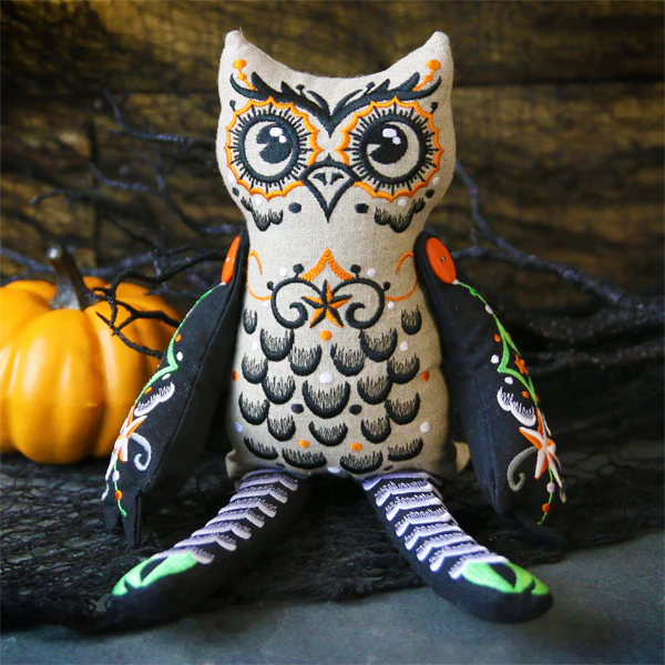 Sp-Whoo-ky Owl Doll (In-the-Hoop) - Image 5