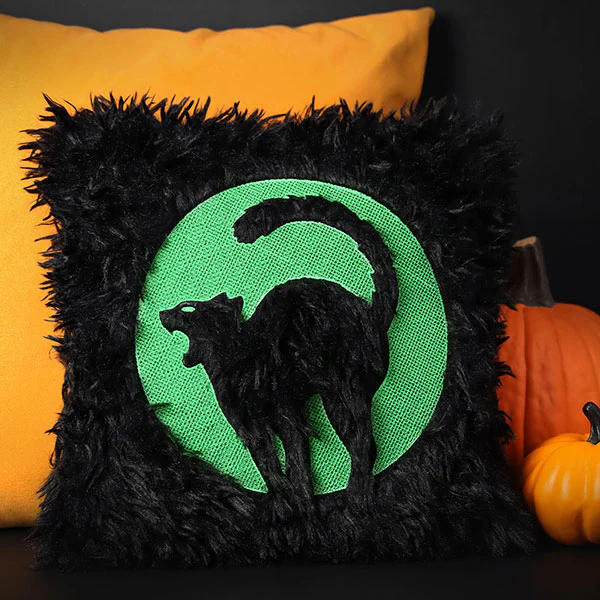 Spooky Halloween - Black Cat (Embossed) - Image 23