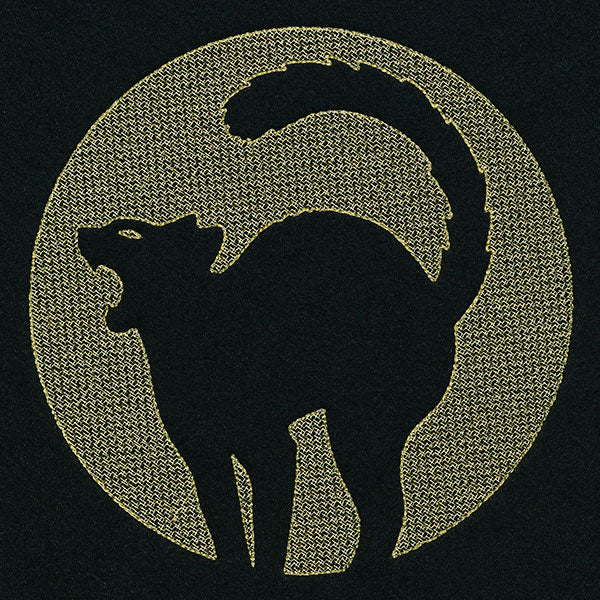 Spooky Halloween - Black Cat (Embossed) - Image 42