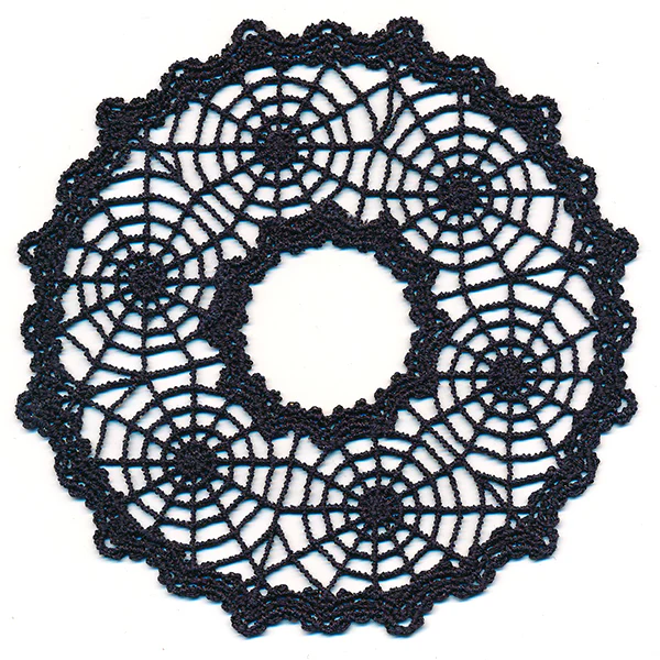 Spooky Spiderweb Doily - Open Center (Lace) - Image 18