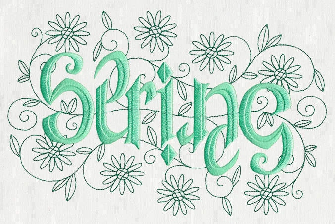 Spring Ambigram - Image 2