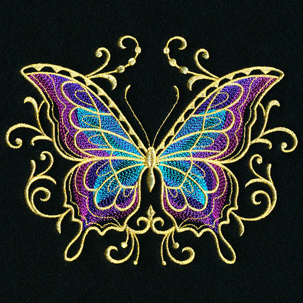 Springtime Gilded Mirage Butterfly - Image 3