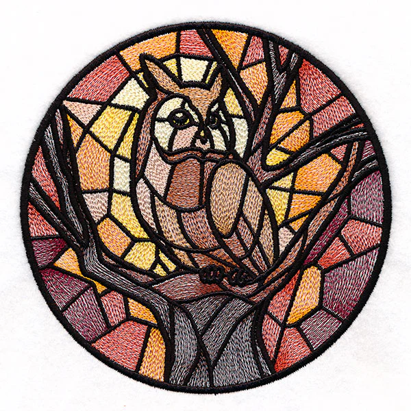 Stained Glass Owl - Image 5