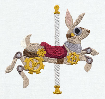 Steampunk Carousel - Bunny - Image 2
