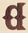 Steampunk Letter A - Lowercase - Image 4