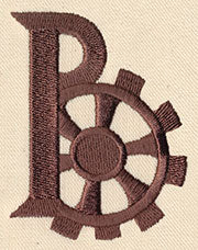 Steampunk Letter B - Uppercase - Image 3