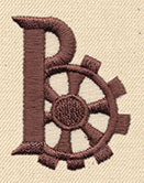 Steampunk Letter B - Uppercase - Image 4