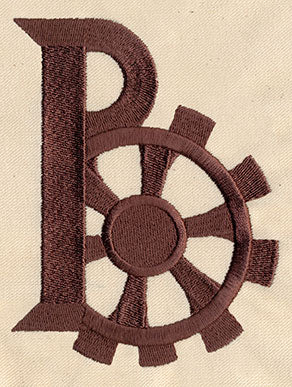 Steampunk Letter B - Uppercase - Image 6