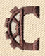 Steampunk Letter C - Uppercase - Image 5
