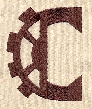 Steampunk Letter C - Uppercase - Image 6