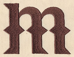 Steampunk Letter M - Lowercase - Image 2