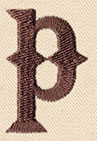 Steampunk Letter P - Lowercase - Image 4
