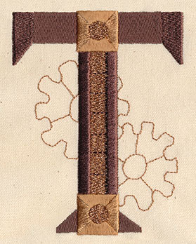 Steampunk Letter T - Uppercase - Image 6