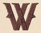 Steampunk Letter W - Lowercase - Image 4