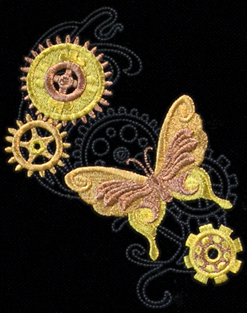 Steampunk Nouveau - Butterfly - Image 4