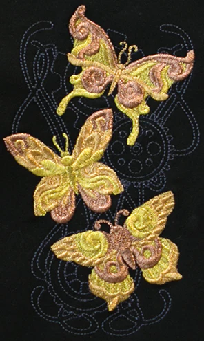 Steampunk Nouveau - Butterfly Cascade - Image 4