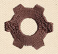 Steampunk Punctuation - Asterisk - Image 3