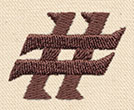Steampunk Punctuation - Number Sign - Image 4