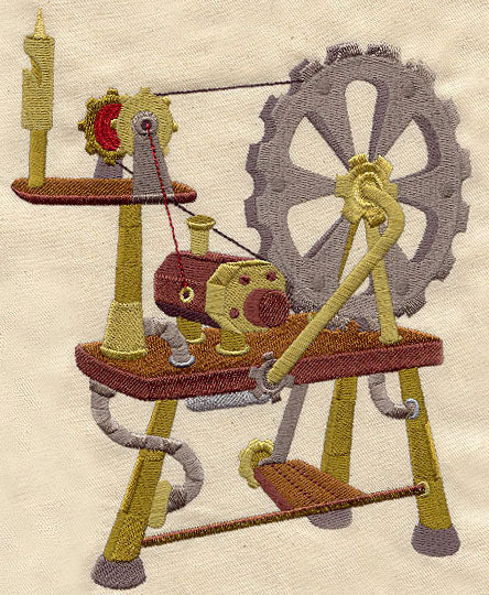 Steampunk Spinning Wheel - Image 4