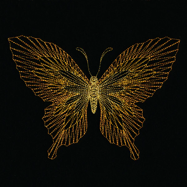 String Butterfly Art - Image 2