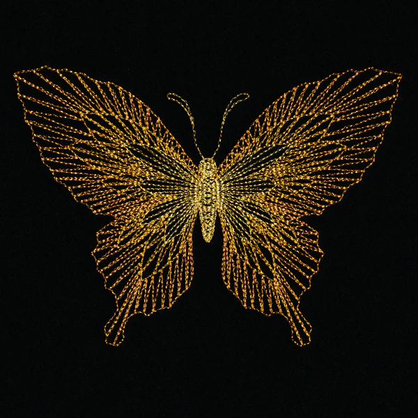 String Butterfly Art - Image 3
