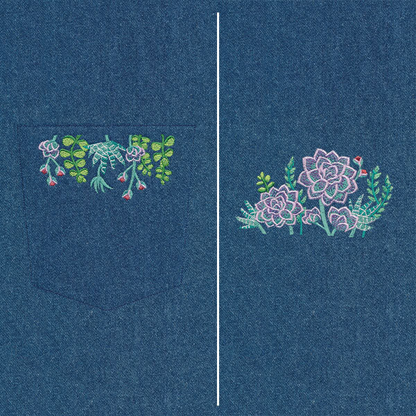 Succulent Details Flower Pocket - Image 5