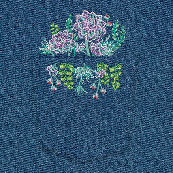 Succulent Details Flower Pocket - Image 6