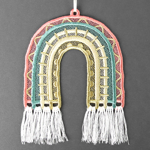 Sunny and Bright Rainbow Ornament (Lace) - Image 14