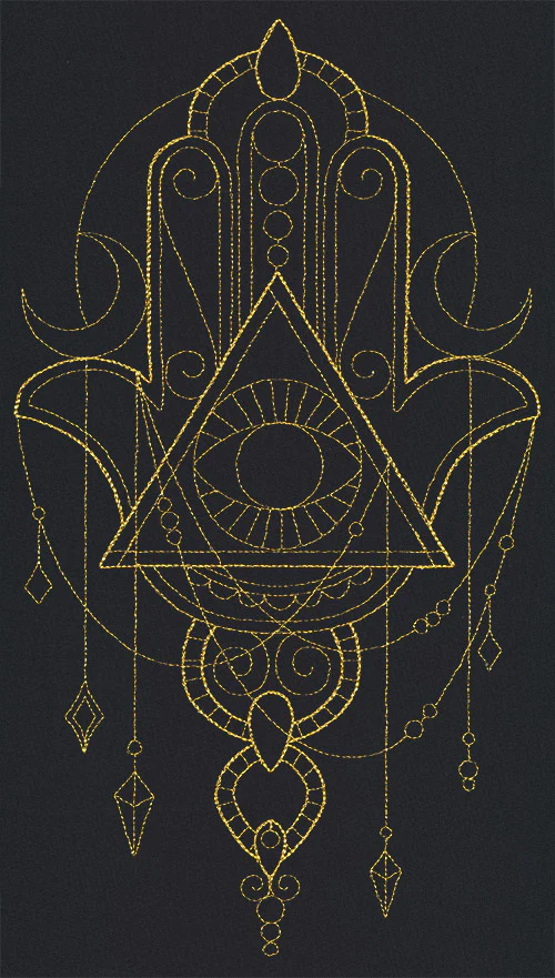 Talisman - Draping Hamsa
