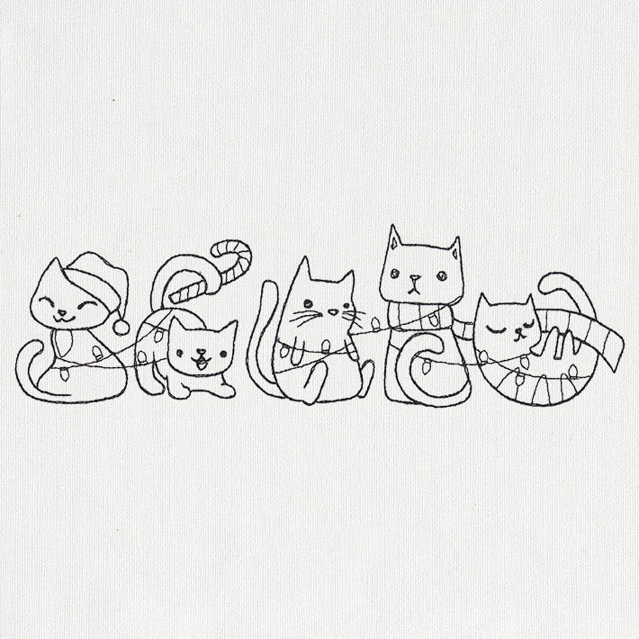 Tangled Kittens Border - Image 2