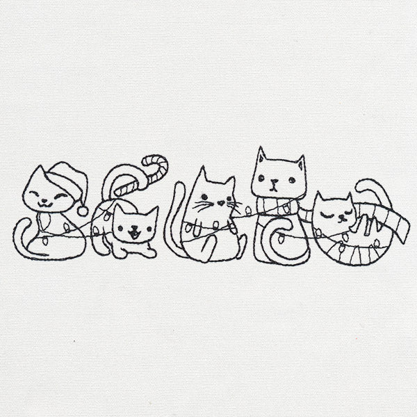 Tangled Kittens Border - Image 4