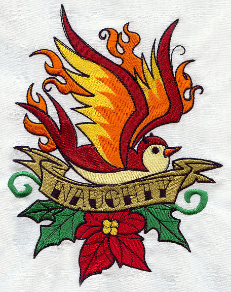 Tattoo Christmas - Naughty Bird - Image 4