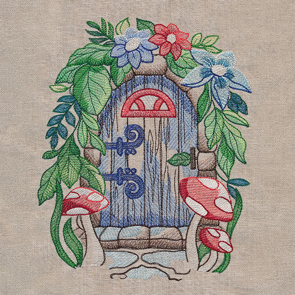 Toadstool Fairy Door - Image 3