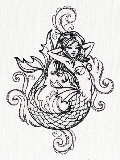 Toile Noir - Mermaid - Image 2