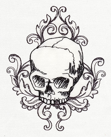 Toile Noir - Skull - Image 2