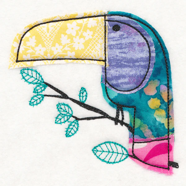 Toucan Play at that Game (Applique) - Image 4