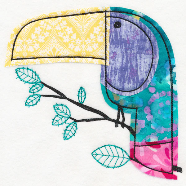 Toucan Play at that Game (Applique) - Image 5