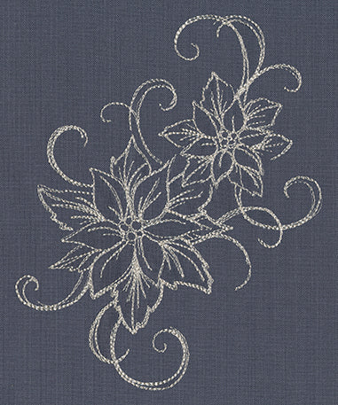 Touch of Tinsel - Poinsettias - Image 2