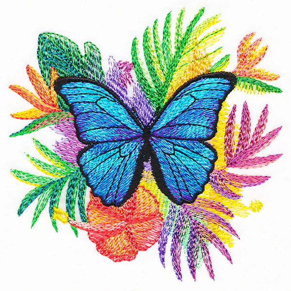 Tropical Blue Morpho Butterfly - Image 7