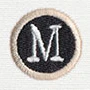 Typewriter Letter M - Image 3