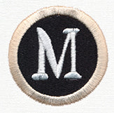 Typewriter Letter M - Image 5