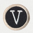 Typewriter Letter V - Image 2