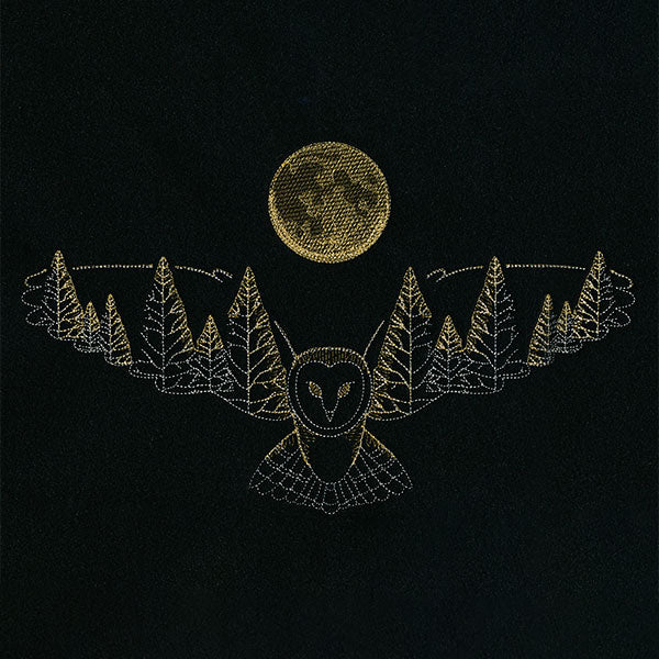Under the Full Moon Forest Night Owl - Image 5
